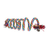 Maxbell Bird Perch Rope Bungee Bird Toy for Small or Medium Parrots and Birds