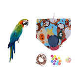 Maxbell Bird Parrot Budgie Lovebird Cotton Comfy Hammock Bed Nest L