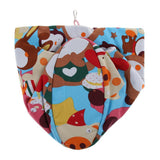 Maxbell Bird Parrot Budgie Lovebird Cotton Comfy Hammock Bed Nest L