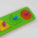 Maxbell Colorful Parrot Educational Toys Puzzle Blocks Toy Chewing Training for Bird