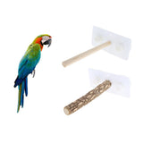 Maxbell Bird Perch Stand Portable Suction Cup Bird Window and Shower Perch Toy S01