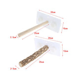 Maxbell Bird Perch Stand Portable Suction Cup Bird Window and Shower Perch Toy S01