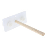Maxbell Bird Perch Stand Portable Suction Cup Bird Window and Shower Perch Toy S01