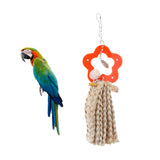 Maxbell Bird Parrot Toys Pet Cage Hammock Swing Hanging Chewing Toy for Pigeon