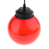 Maxbell Ceiling Lampshade Chandelier Pendant Light Shade Bulb Cage Decor Red 2