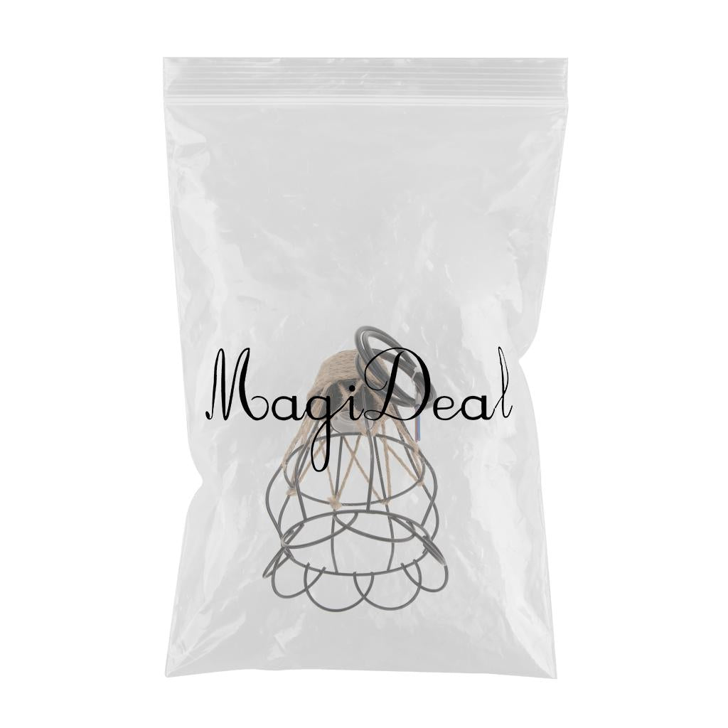 Maxbell Vintage Industrial Style Iron Wire Cage Ceiling Pendant Light Lamp Shade 3