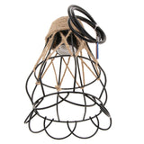 Maxbell Vintage Industrial Style Iron Wire Cage Ceiling Pendant Light Lamp Shade 3