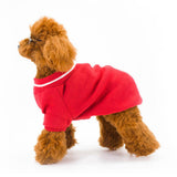 Maxbell Pet Dog Knitted Sweater Winter Warm Puppy Clothes Dog Costume Red M