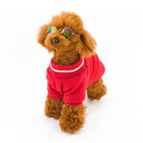 Maxbell Pet Dog Knitted Sweater Winter Warm Puppy Clothes Dog Costume Red M