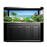 Maxbell Aquarium Landscape Poster Fish Tank Beach Background Backdrop Sticker XS