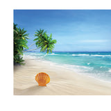 Maxbell Aquarium Landscape Poster Fish Tank Beach Background Backdrop Sticker XS