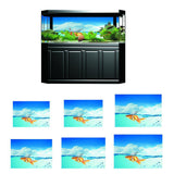 Maxbell Aquarium Fish Tank Adhesive Background Picture Wall Decoration XS