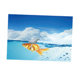 Maxbell Aquarium Fish Tank Adhesive Background Picture Wall Decoration M