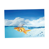 Maxbell Aquarium Fish Tank Adhesive Background Picture Wall Decoration L