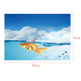 Max Aquarium Fish Tank Adhesive Background Picture Wall Decoration XXL