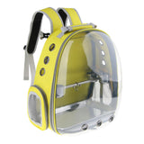 Max Travel Bird Parrot Cage Carrier with Stand Perch Cup 8 Colors Yellow