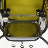 Max Travel Bird Parrot Cage Carrier with Stand Perch Cup 8 Colors Yellow