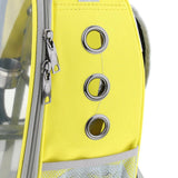 Max Travel Bird Parrot Cage Carrier with Stand Perch Cup 8 Colors Yellow