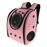 Max Clear Cover Pet Travel Bird Parrot Cage Carrier with Wooden Perch Pink