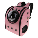 Max Clear Cover Pet Travel Bird Parrot Cage Carrier with Wooden Perch Pink