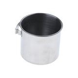 Maxbell Birds Squirrels Parrot Cages Feeder Pet Stainless Steel Food Water Cup Bowl