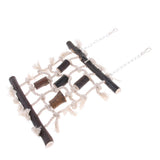 Maxbell Parrot Bird Cage Hammock Toy Decor for Budgies Parakeet Macaw Parrot