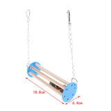 Maxbell Wooden Swing Perches For Parrots Stand Cage Hanging Bite Chew Toy