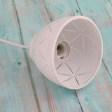 Maxbell Iron Wire Hanging Lamp Shade Pendant Light Chandelier Shades Triangle