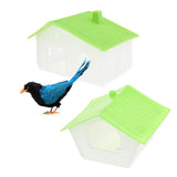 Max Pet Bird Bird House Bird Nest Sparrows Breeding Nesting Bird Cage Box  S01
