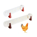 Max Poultry Chicken Automatic Feeder Drinking Fountain Water Drinker 8 Holes