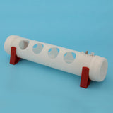 Max Poultry Chicken Automatic Feeder Drinking Fountain Water Drinker 8 Holes