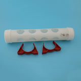 Max Poultry Chicken Automatic Feeder Drinking Fountain Water Drinker 8 Holes