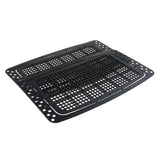 Max 2x Pet Cat Dog Carrier Crate Transporter Cage House Grid Mat Airline M