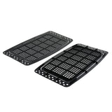 Max 2x Pet Cat Dog Carrier Crate Transporter Cage House Grid Mat Airline M