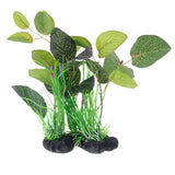 Maxbell Plastic Plant Decoration for Aquarium Fish Tank Reptile Terrarium QL03