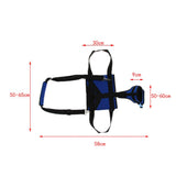 Maxbell Portable Dog Lift Support Harness Dog Auxiliary Belt for Canine Aid Dog  L