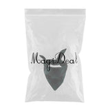 Maxbell Dog Cat Collor Plaid Type Scarf Decorative Saliva Towel Drak Green Black L