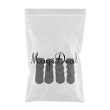 Maxbell Dog Boots Non Slip Pet Booties for Medium Large Dogs Black 4 Pcs  S