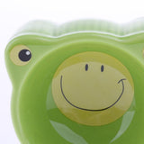 Maxbell Small Pet Hamster Feeder Cartoon Food Bowl Feeding Water Dish Green Frog