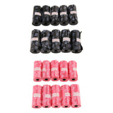 Maxbell 10Pcs Pet Dog Puppy Waste Poop Bags Standard and Biodegradable Black