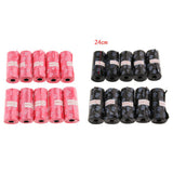 Maxbell 10Pcs Pet Dog Puppy Waste Poop Bags Standard and Biodegradable Black