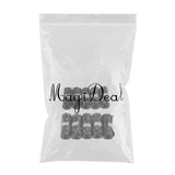 Maxbell 10Pcs Pet Dog Puppy Waste Poop Bags Standard and Biodegradable Black