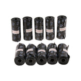Maxbell 10Pcs Pet Dog Puppy Waste Poop Bags Standard and Biodegradable Black