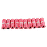 Maxbell 10Pcs Pet Dog Puppy Waste Poop Bags Standard and Biodegradable Red
