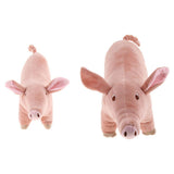Maxbell Pig Shape Pet Dog Puppy Cotton Chew Toy Tooth Cleaning Exercise Toy Large
