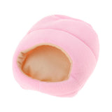 Maxbell Slippers Shape Small Pets Bed Mat House Warm Winter Sleeping Bag Pink