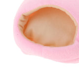 Maxbell Slippers Shape Small Pets Bed Mat House Warm Winter Sleeping Bag Pink