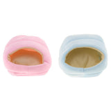 Maxbell Slippers Shape Small Pets Bed Mat House Warm Winter Sleeping Bag Pink