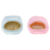 Maxbell Slippers Shape Small Pets Bed Mat House Warm Winter Sleeping Bag Pink