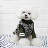 Maxbell Pet Dog Autumn Winter Jacket Warm Coat Puppy Clothes Apparel gray